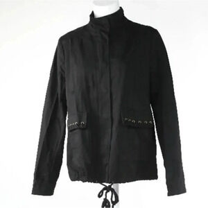 Moon River Canvas Jacket with Grommets